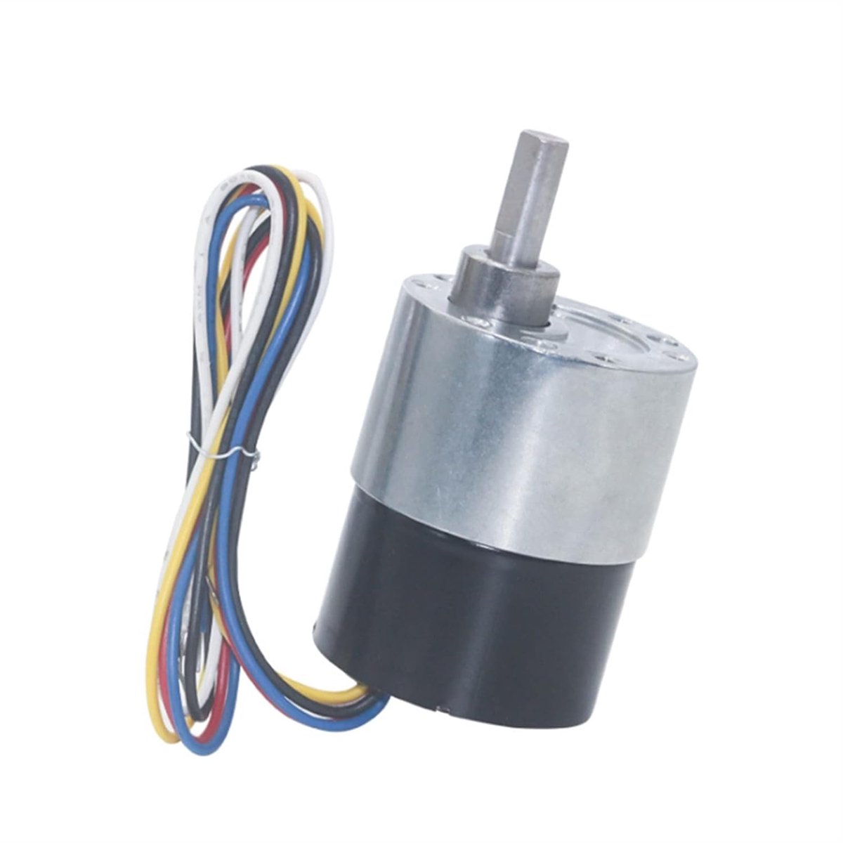 Elektrische Motor - DC Motor - Projecten Aandrijven - Hoge Koppel - 12V 7rpm - Zilver