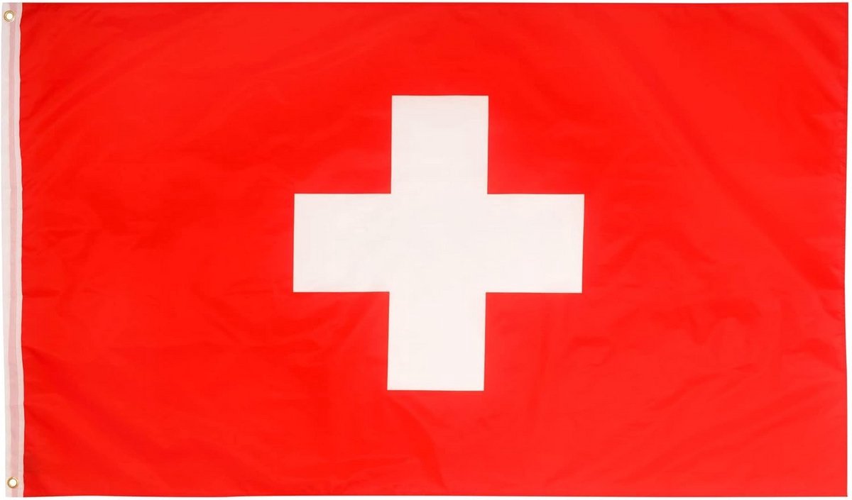 Go Go Gadget - Zwitserse vlag - 90x150cm - Zwitserland