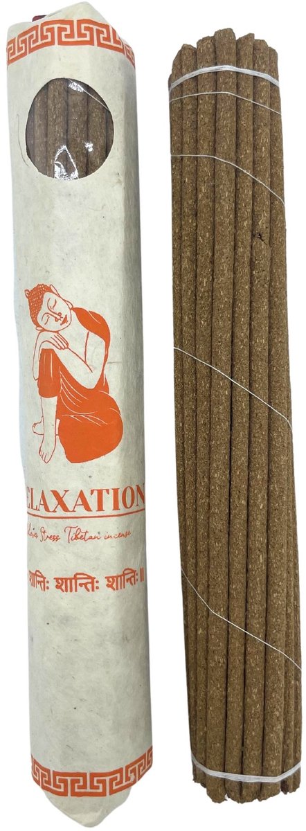 AW Gifts Rolled Pack of 30 Premium Tibetan Incense - Relaxing multicolor