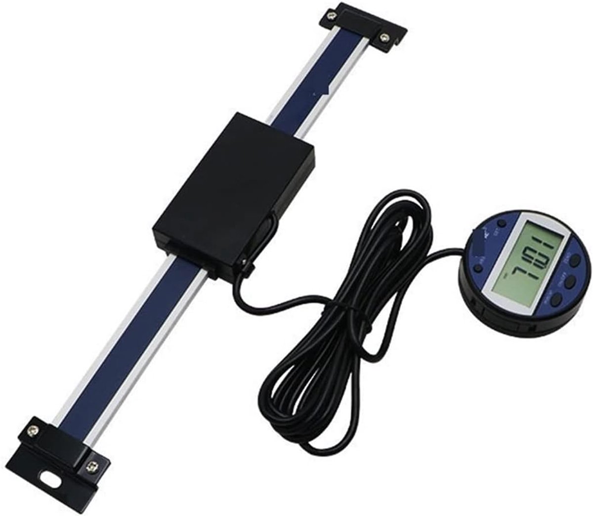Digitale Meetlat - Lineaire Schaal - Precisie Meten - Sterke Anti-interferentie - 0-150mm - Zilver