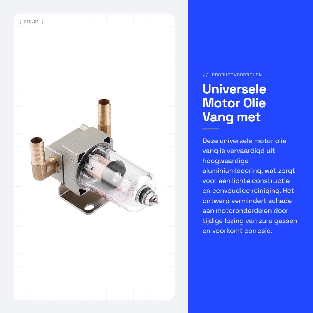 Dailygoods- Oliefilter Hoogwaardige Materialen - Oliefiltersleutel - Oliefiltertang - Universeel - Duurzaam - Lichtgewicht Aluminiumlegering - Olieopvangbak