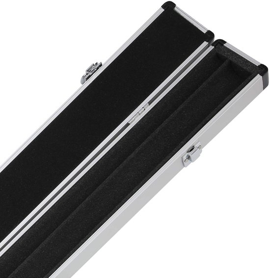 Dailygoods- Biljartkeu Koffer - Schuimvoering - 2 Sleuven - Metalen Sluitingen - Metalen Hoeken - Uitschuifbare Handgreep - Biljartkoffer van Dailygoods — afbeelding 2