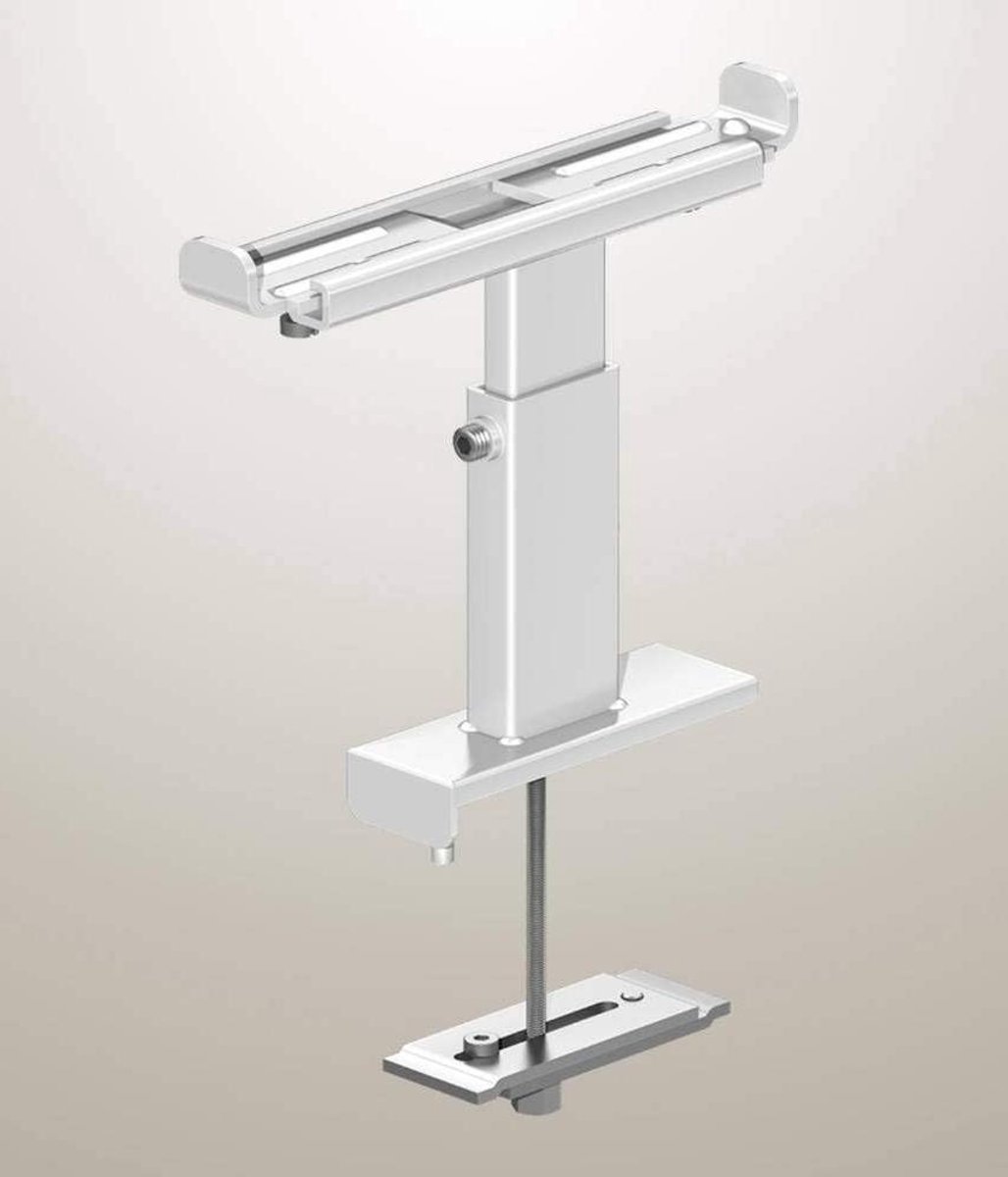 Radiator Bevestiging - Vensterbank Drager - Centrale Verwarming - Hoogte Verstelbaar - 150-250 mm - Wit