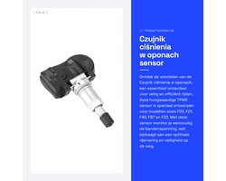 Dailygoods- Bandenspanning Sensor - TPMS Sensor - Geschikt voor F20/F21/F45/F87/F22 - Vervangingsonderdeel 36106856209 - Hoogwaardige Aftermarket - Brandstofbesparend - Bandenspanningssensor