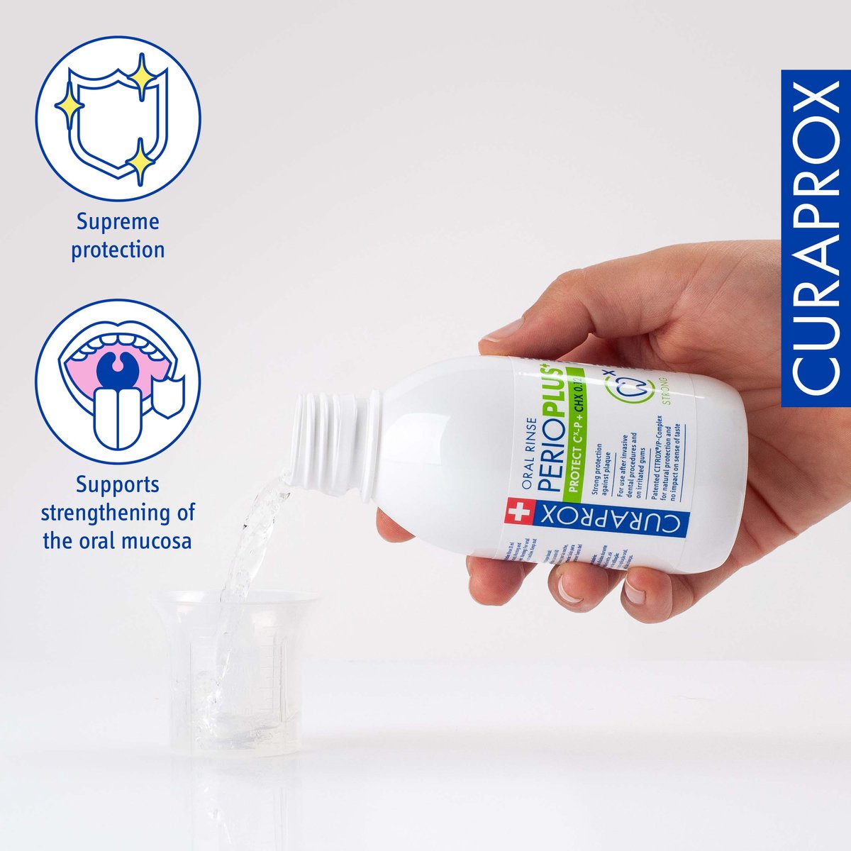 Curaprox Mondspoeling Perio Plus Protect 200 ml