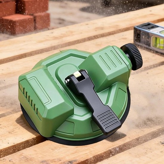 Vloerzuignap Gereedschap - Kier Fixer - Vloeren Repareren - 360 Graden Draaibaar - B-groot - Zwart — afbeelding 5