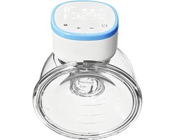 Elektrische Borstkolf - Draagbare Pomp - Melk Afkolven - Handsfree Werking - 350 g - Wit