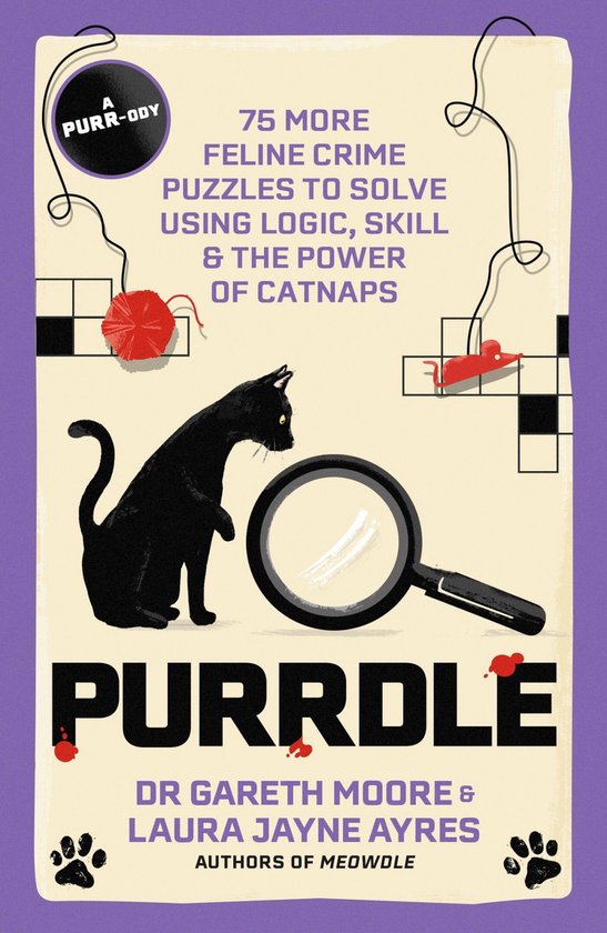 Purrdle: 75 More Feline Crime Puzzles to Solve Using Logic,  ... - cover