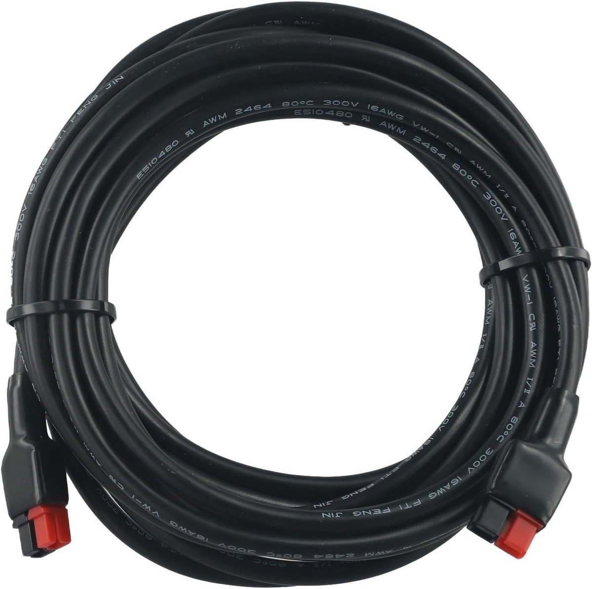 Zonne-verlengkabel - PV kabel - Energie Opslag - 45A Corrosiebestendig - 6 Meter - Rood/Zwart