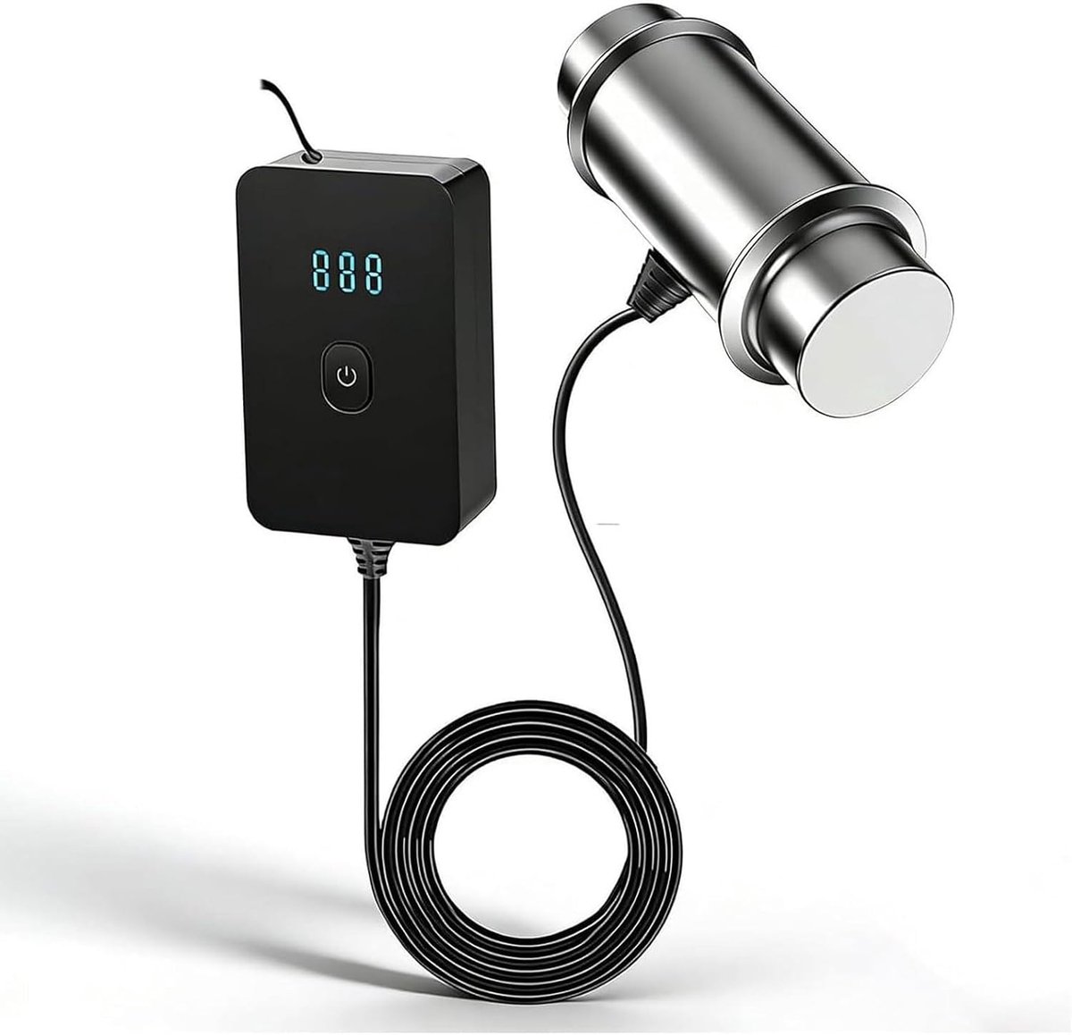 Ultrasone Reiniger - Vaatwasser - Snel Schoonmaken - Krachtige Cavitatie - 120 W - Zilver