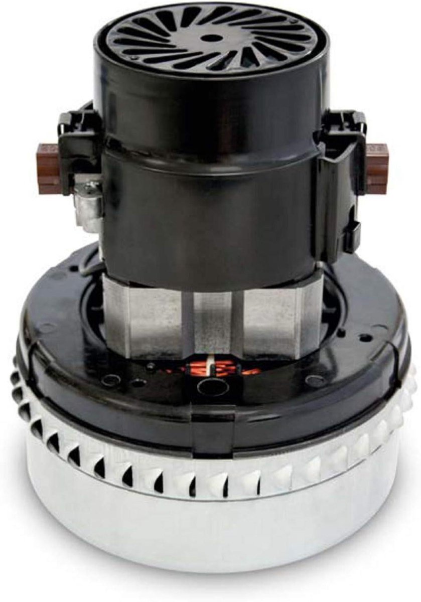 Zuigmotor Stofzuiger - Zuigermotor Turbine - Stofzuigen Nat Droog - Bypass Motor - 171 mm - Zwart