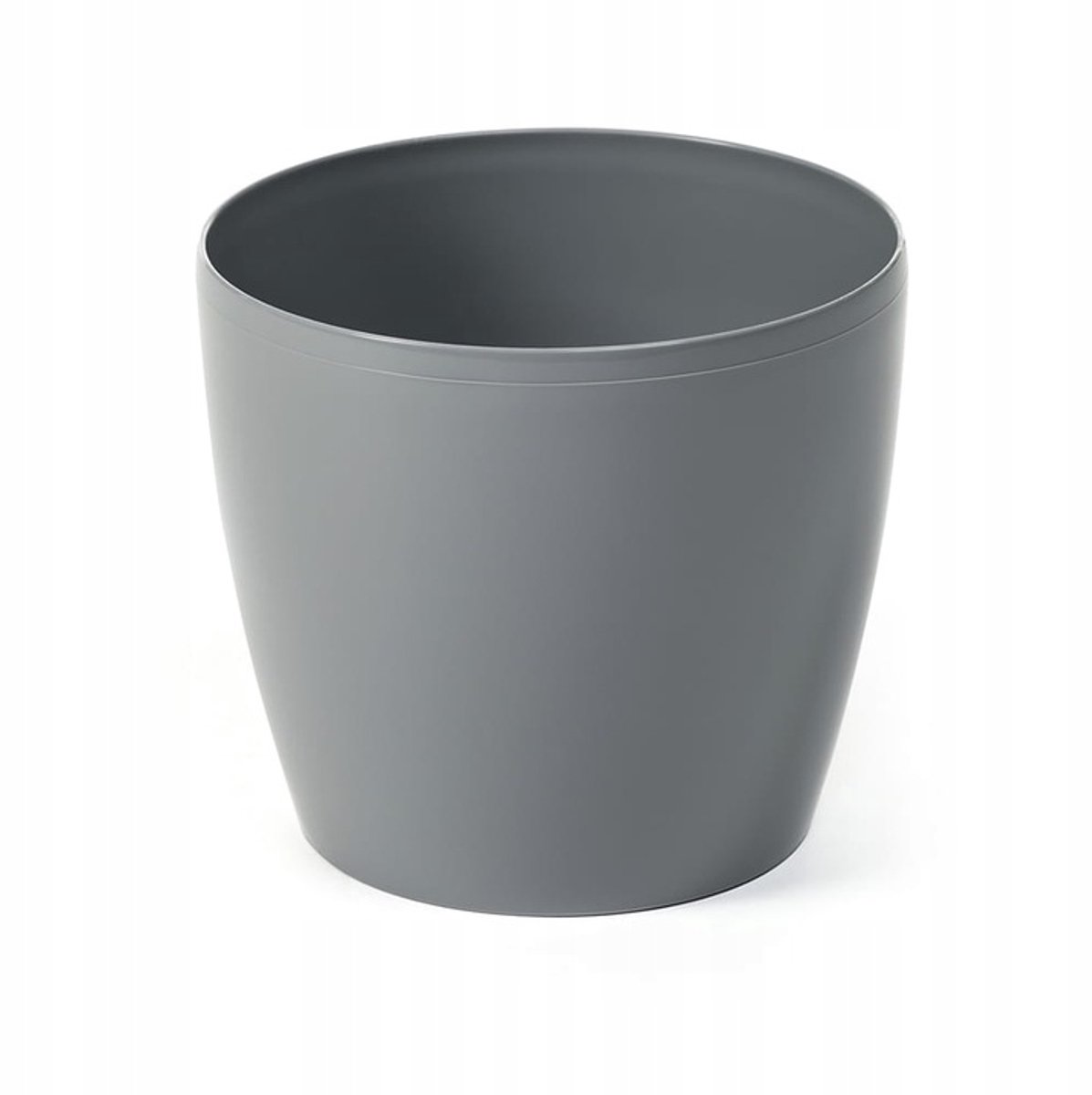 Lamela Magnolia - Bloempot - Plastiek Grijs - 12 cm - Binnen