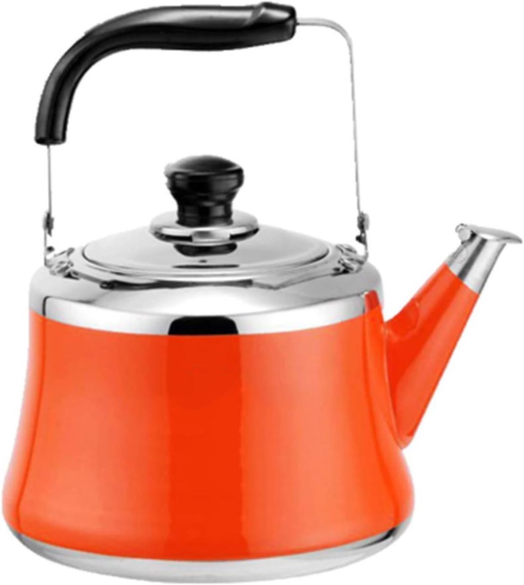 Fluitende Waterkoker - Theeketel RVS - Water Koken - Snelle Verwarming - Grote Capaciteit - Zilver