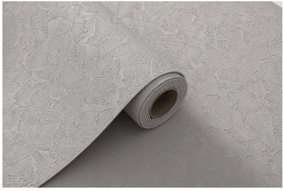 DMS - Decoratief Zelfklevend Paneel - Grijs Beton - PVC - 280x60 cm