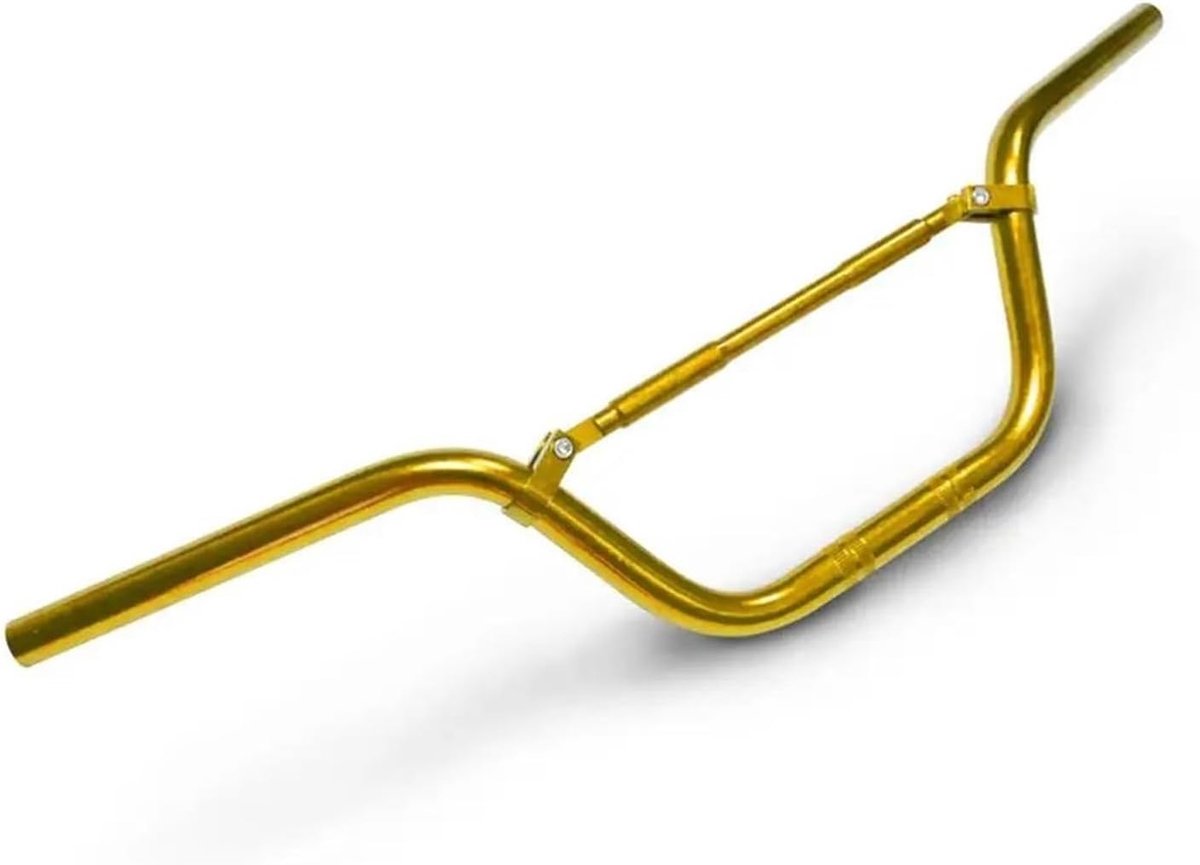 Stuur Klem Risers - Motorfiets Stuur - Comfortabel Rijden - Ergonomische Ontlasting - 22 Mm Diameter - Geel