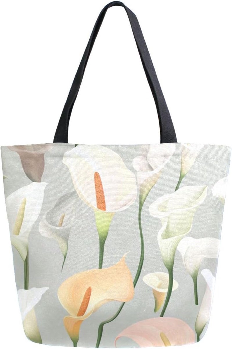Draagtas Canvas - Herbruikbare tas - Dagelijkse boodschappen - Stevige stof - 50 x 38 cm - Niet gespecificeerd