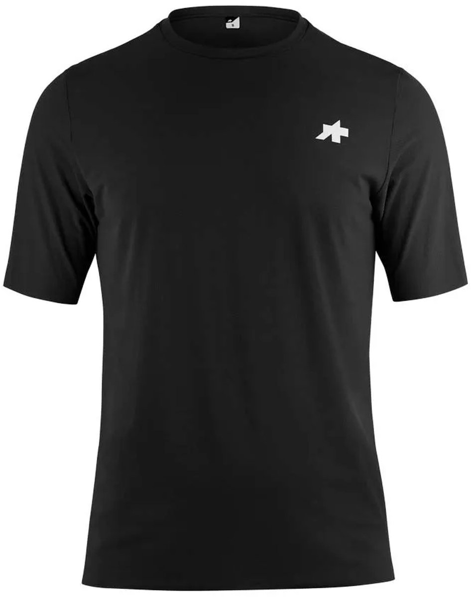 Assos Post Ride T5 T-shirt Met Korte Mouwen Man Zwart