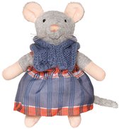 Sam & Julia Het Muizenhuis Pluche knuffel Sams Moeder - Speelgoed kinderen - 12 cm - Voor meisjes en jongens - Vanaf 1 jaar - Bambolino Toys
