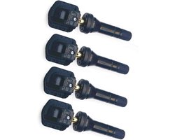 Bandenspanning Sensor - TPMS Sensor - Veilige Rit - Real-time Monitoring - 4 Stuks - Zwart