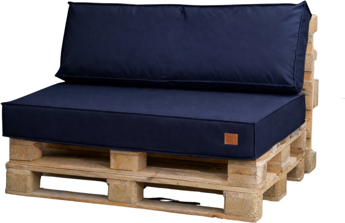 Tuinkussens set voor palletmeubels – Blomster Outdoor – waterafstotend – europallet – 120x80x15 cm