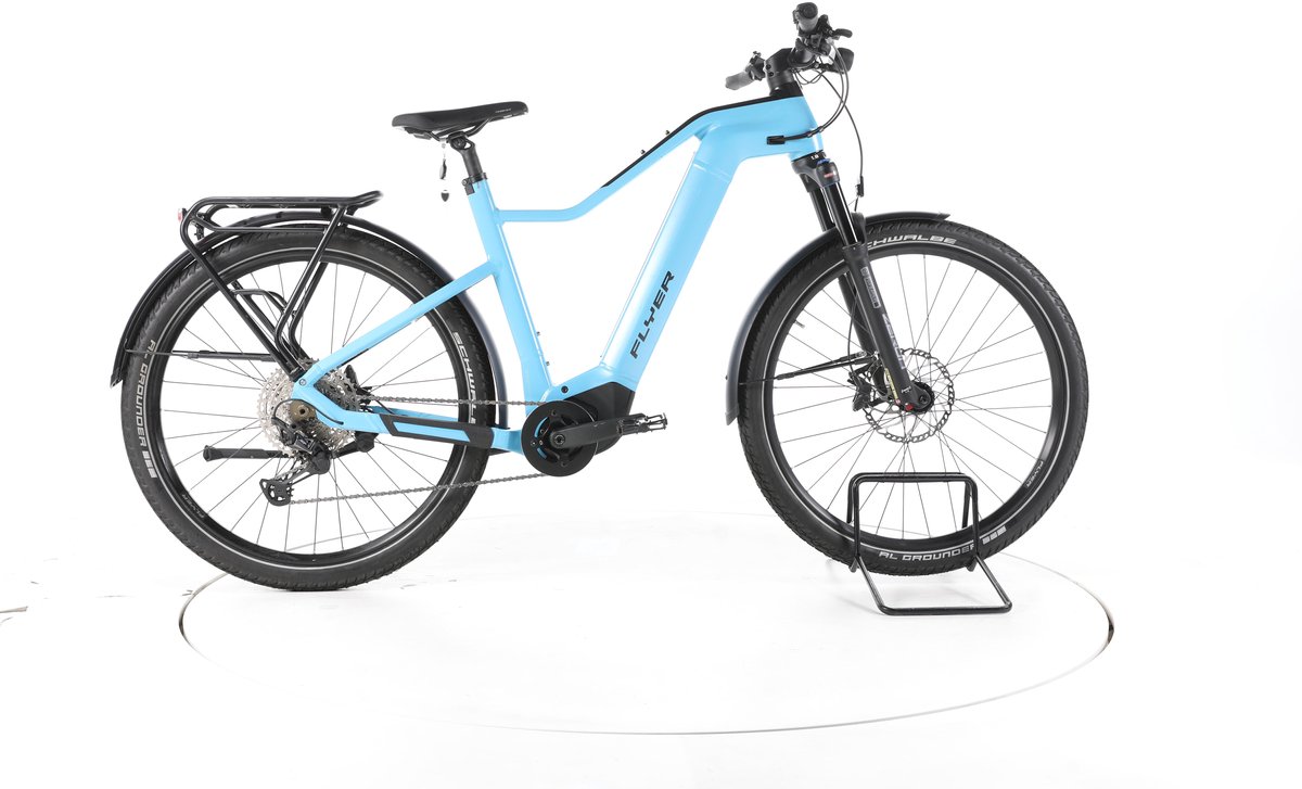 FLYER Goroc 2 6.30 Elektrische trekkingfiets Panasonic Accu 750Wh 28" 2024 blauw