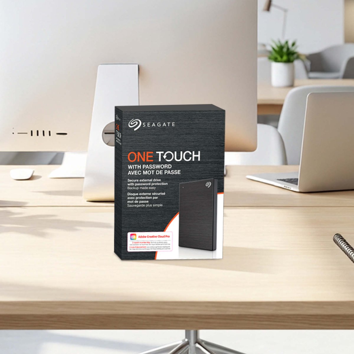 Seagate One Touch - Draagbare externe harde schijf - Wachtwoordbeveiliging - 2TB - Zwart — cadeau in Mode & Accessoires - foto 7
