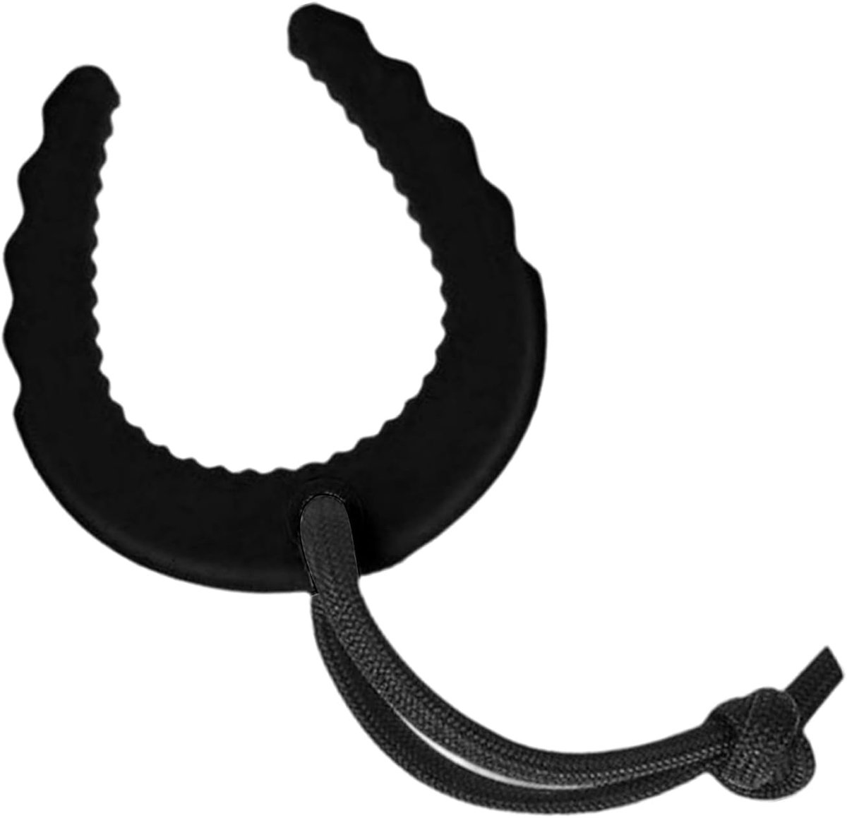 Deurstopper - Deurklem Deurclip - Veiligheid Thuis - C-vorm Anti-knijp - 6 x 6 cm - Zwart