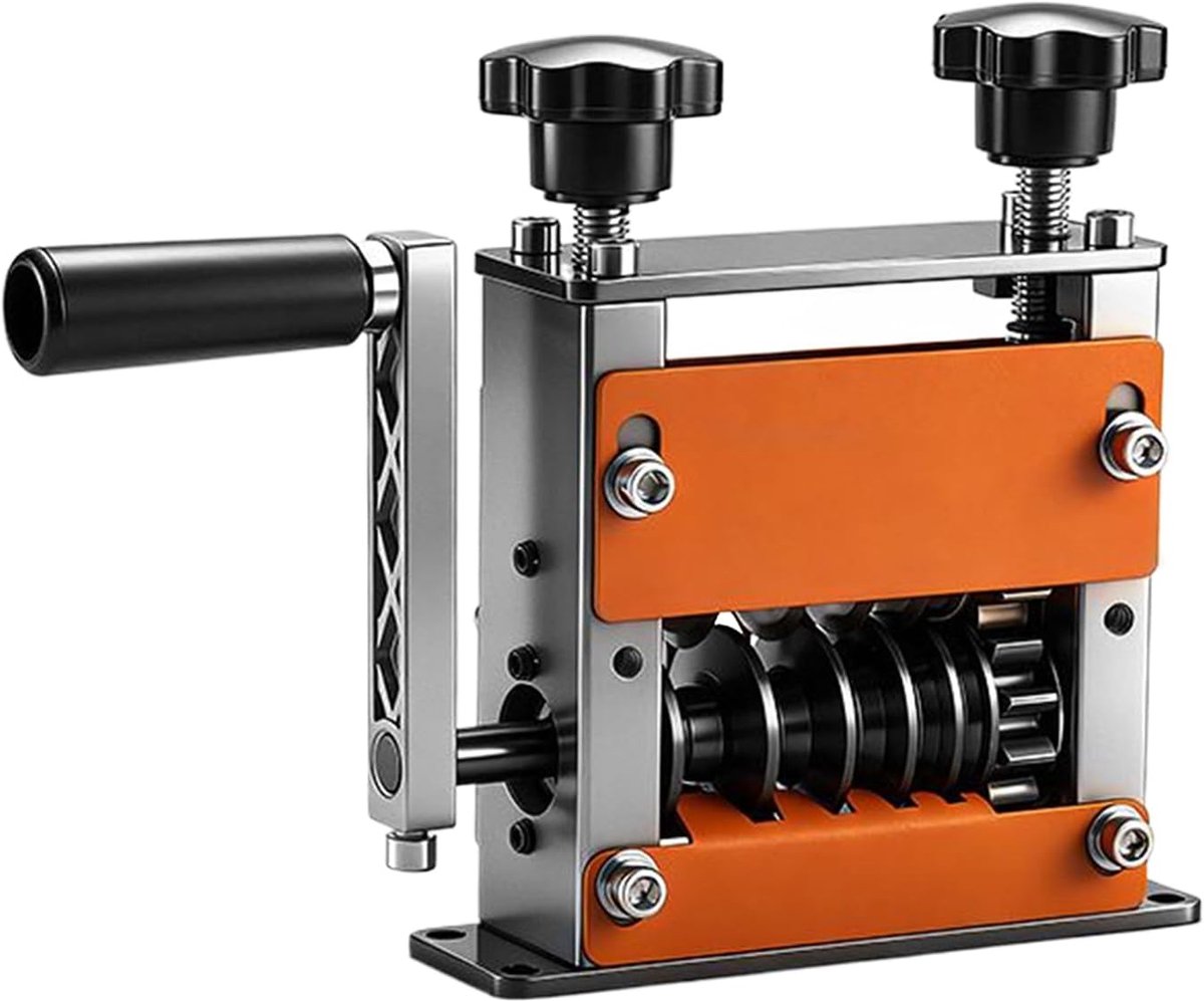 Koperdraad Stripmachine - Afvalkabelstripper Pellen - Draad Strippen - Zes Precisie Kanalen - 1-17 mm - Oranje
