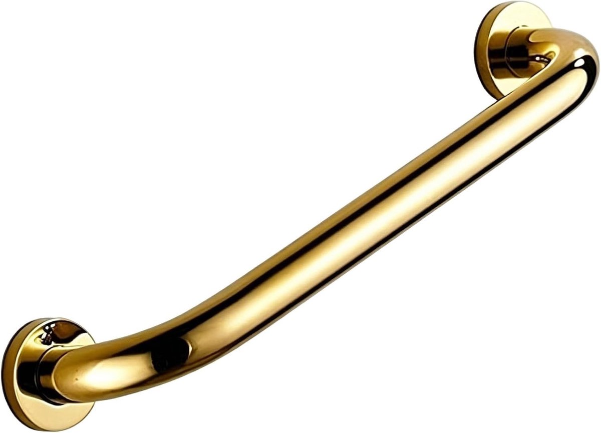 Gouden Handgrepen Douche - Veiligheidsbeugel Badkamer - Veiligheid Thuis - Verborgen Schroeven - 50 cm - Goud