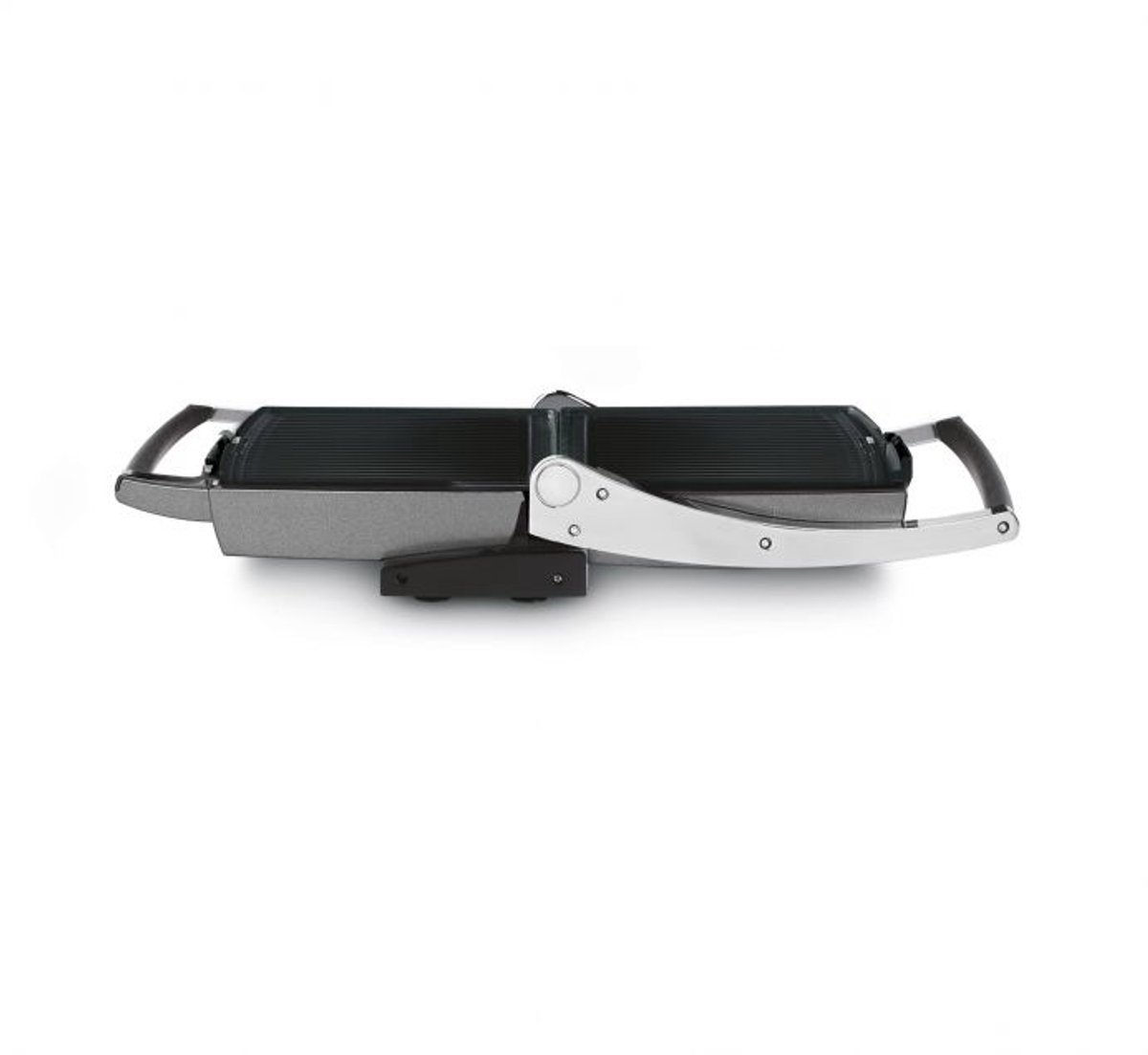 FRITEL CW 2428 - Combi grill / Grilltoestel - Antiaanbak - BBQ functie (180°) - Zwart / Zilver