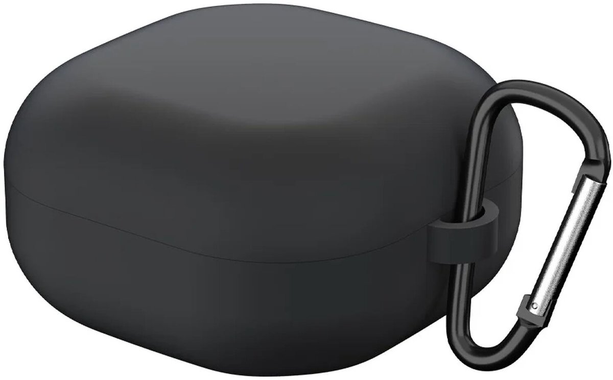Siliconen Hoesje Geschikt voor Samsung Buds Live - Protective Oordopjes Case Zwart
