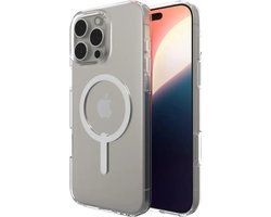 ZAGG Crystal Palace Lite Snap Hoesje Geschikt voor Apple iPhone 16 Pro Max - Grafeen Back Cover - Compatibel met MagSafe - Transparant