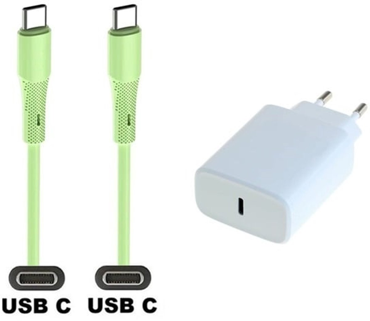 30W super snellader + 1,0m USB C naar C kabel. Universele PD lader. Oplader adapter past op JBL Quantum Wireless 350 / 360 / 360P / 360X / 610 / 810 / 910 / 910P / 910X / ONE / 400 / 600 / 800 / TWS