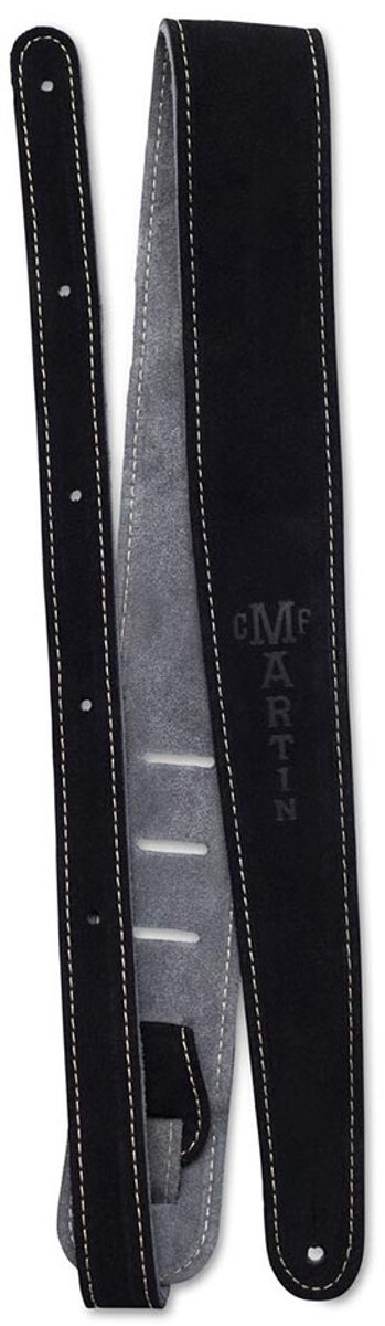 Martin 18A0016 Suède Gitaarband Zwart