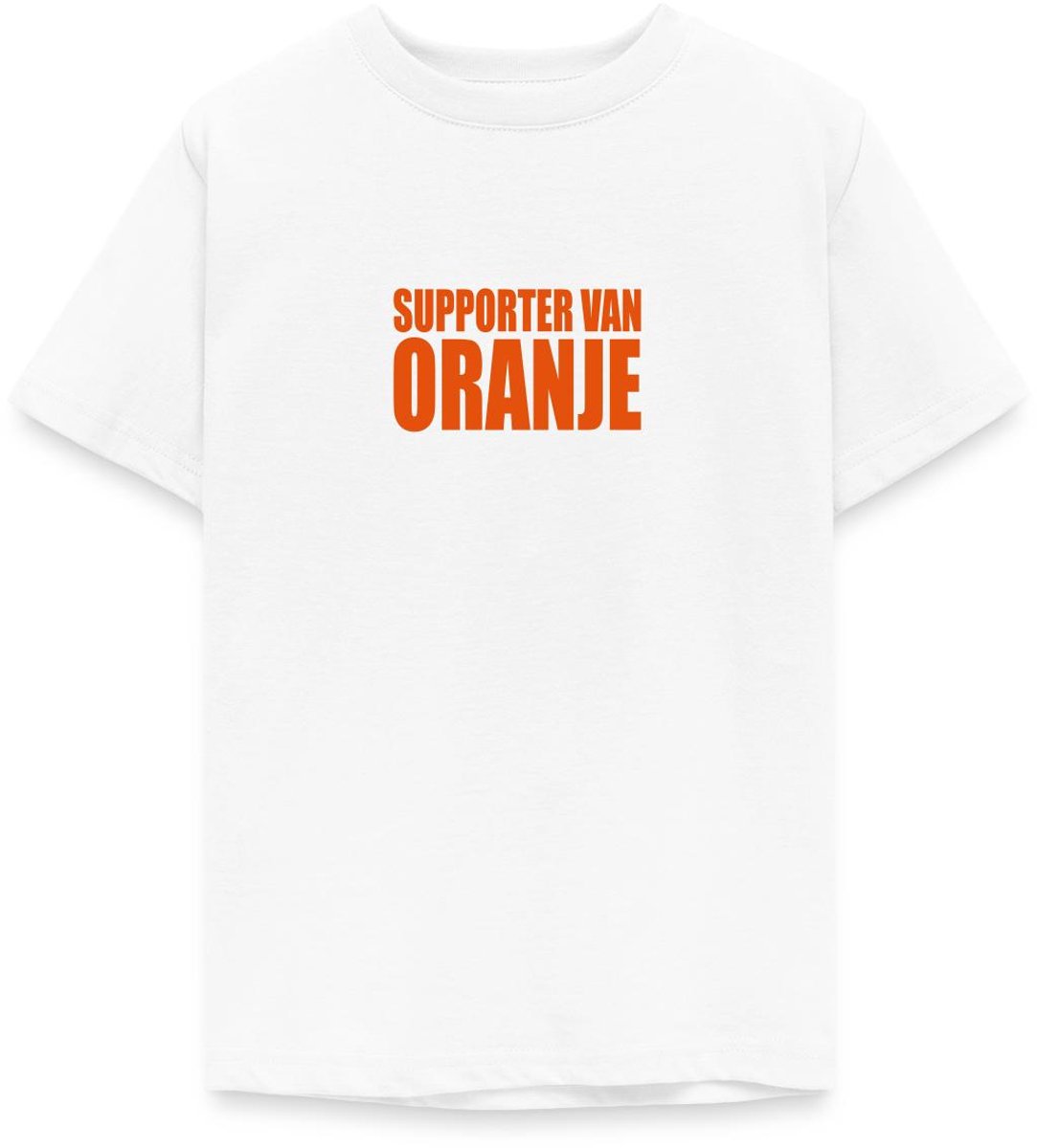 Nederland Voetbal Shirt Supporter Van Oranje T-Shirt Tiener