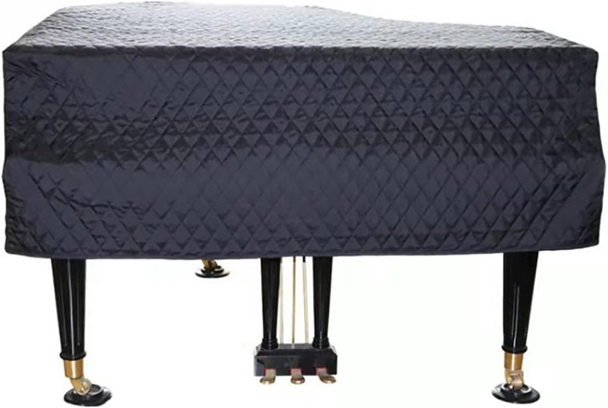 Pianoklep Hoes - Stofhoes Piano - Piano Beschermen - Dubbel Laags Waterdicht - 160 cm - Zwart