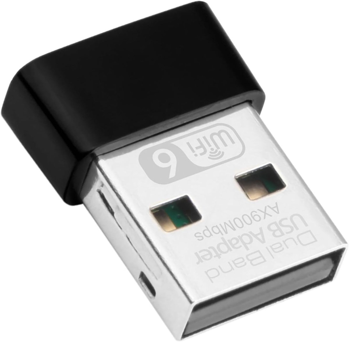 Draadloze Netwerkadapter - USB WiFi-adapter - Internetverbinding Verbeteren - Dual-band High-efficiency - 600 Mbps - Zwart