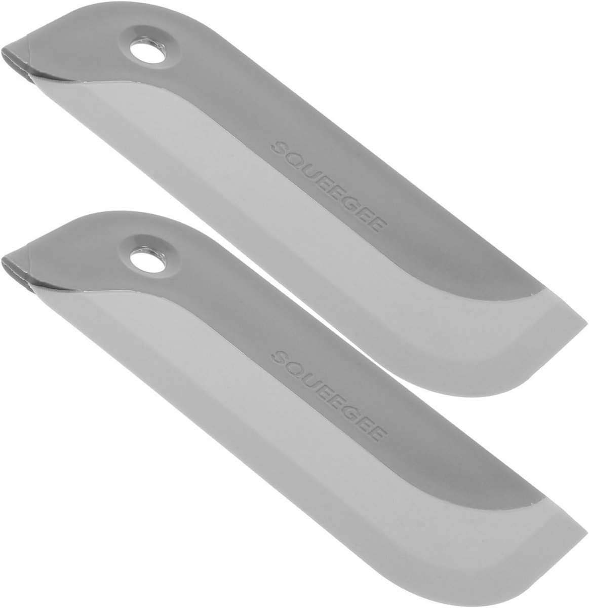 Glaswisser - Badkamer wisser - Oppervlakken reinigen - Comfortabele grip - 15.8 cm - Grijs