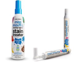 Miss Mouth’s Messy Eater Vlekverwijderaar Bundle – Krachtige Vlekkenverwijderaar voor Kleding – Baby & Kind – Voedsel-, Vet- en Koffievlekken – Stain Treater