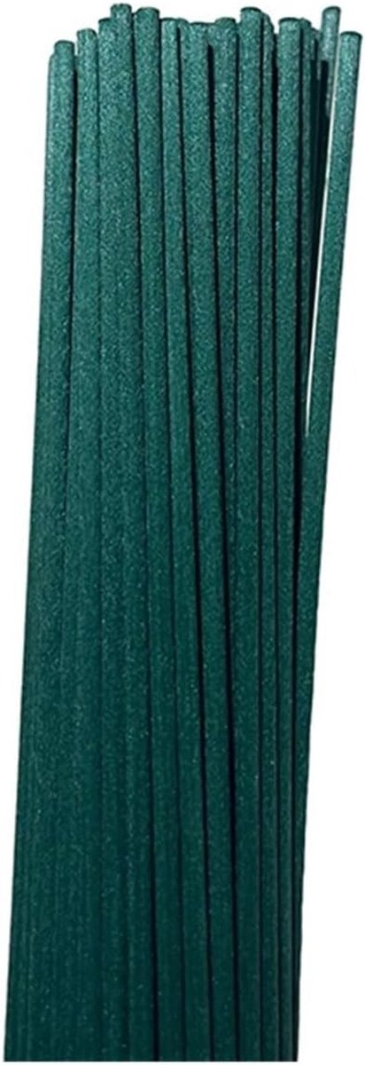 Diffuserstaafjes - Vervangende staafjes - Geur verspreiden - Kunstvezel materiaal - 100 stuks 25 cm - Rood