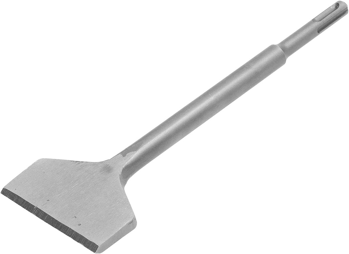 Tegelbeitel - Bodemkrabber - Oude Tegels Verwijderen - Extra Brede Blad - 75x250mm - Metaal