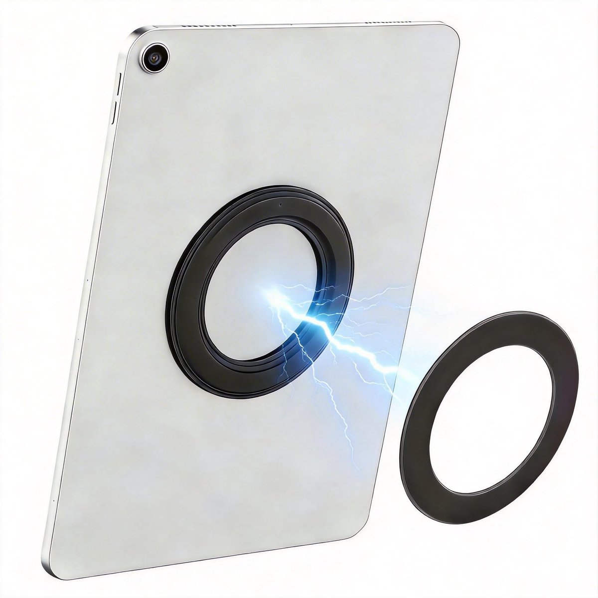 Dailygoods- Tablet Houder Magnetische Wandmontage - Compatibel met iPad 10e Gen - Geschikt voor 9" tot 15" - Handsfree Gebruik - Sterke Bevestiging - Ideaal voor Keuken/Bureau - Wandhouder