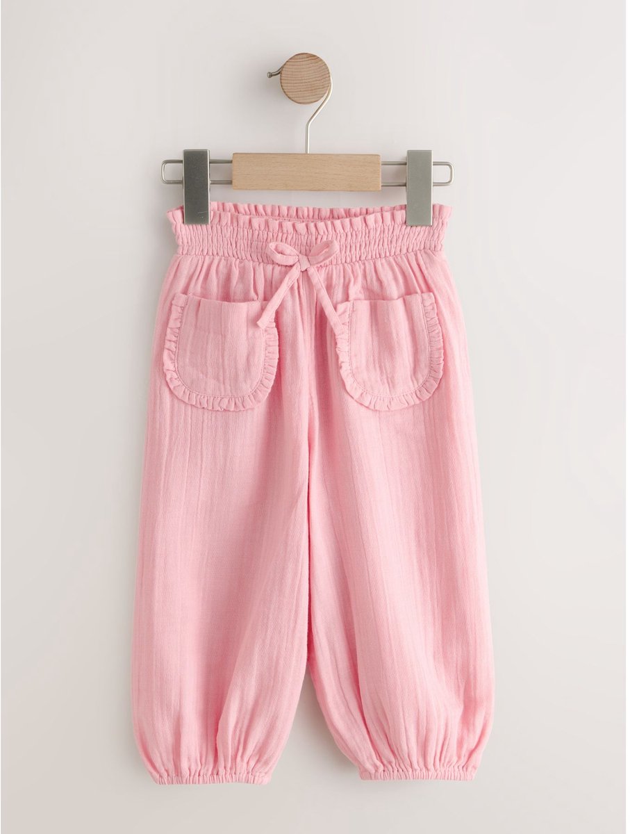 Next - Meisjes - Broek met elastische taille - Roze