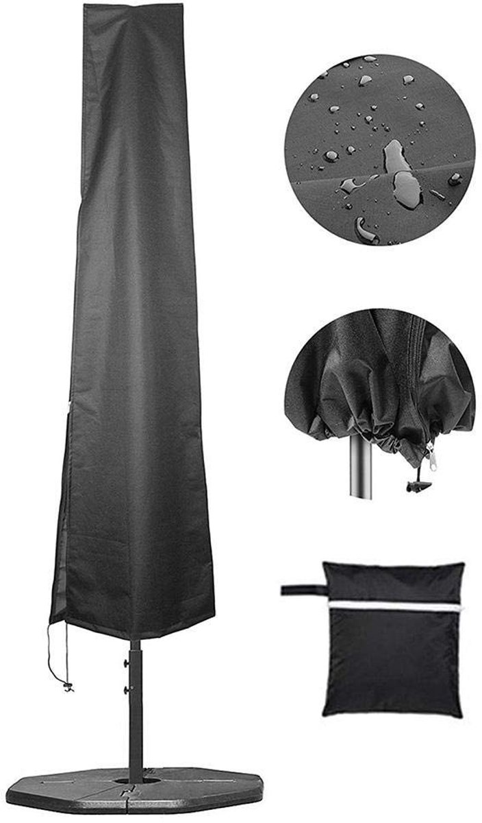 Dailygoods- Parapluafdekking waterdicht - UV-bestendige hoes - Oxford-stof - Weerbestendig - Stofdicht - Bescherming tegen vuil - Parasolhoes