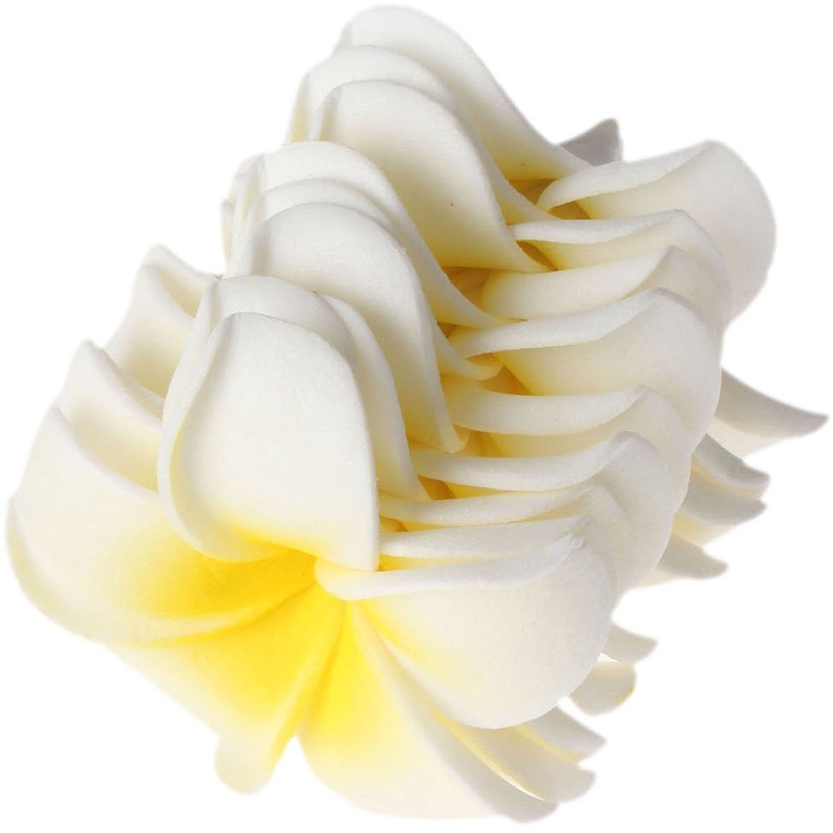Dailygoods- Kunstbloemen 10 Stuks - Waterdicht - Plumeria Bloemhoofdjes - Decoratie Bloemen - DIY Ambachten - Hoogwaardige EVA-schuim - Decoratiebloemen