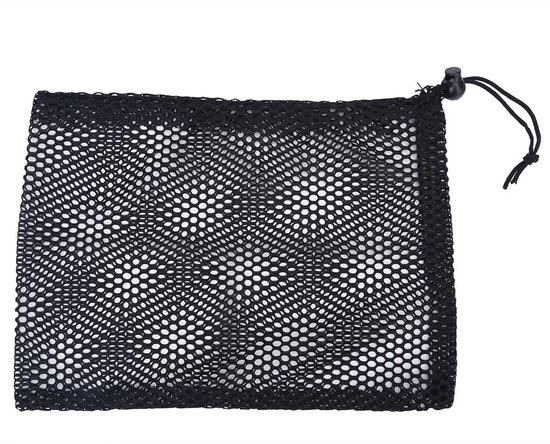 Dailygoods - Dailygoody - Golfballen Tas - Nylon Mesh - Trekkoord Ontwerp - Formaten S/M/L - Ideaal voor Golf en Tennis - Handig en Praktisch van Dailygoods — afbeelding 4