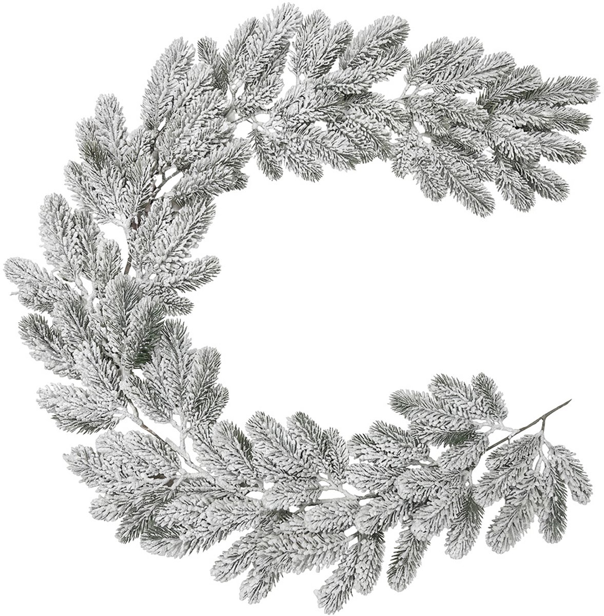 Clayre & Eef Kerstboom Wit Kunststof