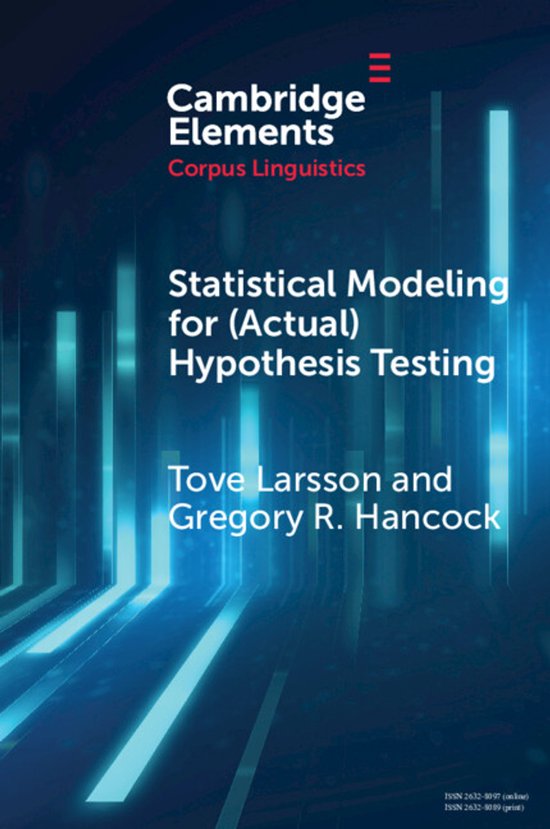 Elements in Corpus Linguistics- Statistical Modeling for (Ac ... - cover