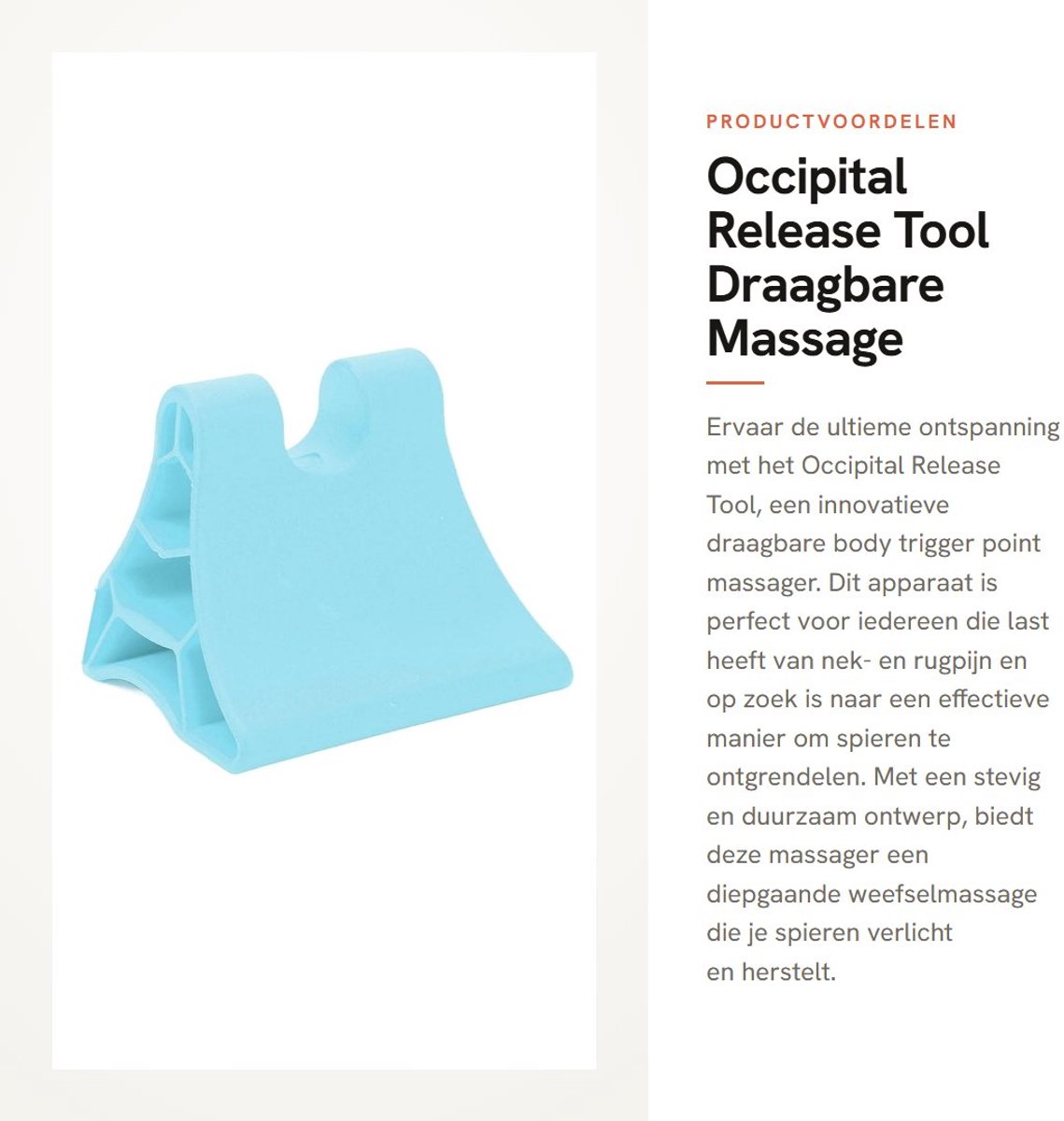 Dailygoods- Massager Draagbaar - Body Trigger Point Massager