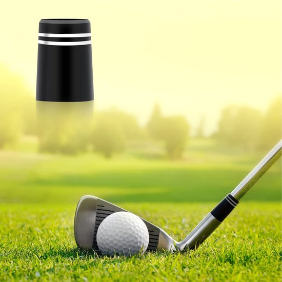 Dailygoods - Golf Adereindhulzen - 12 Stuks - Ideaal voor Taper Tip Iron Wedge Shafts - Zwart - Golf Ferrules - Geschikt voor Golfclubs - Inclusief Si... van Dailygoods — afbeelding 3